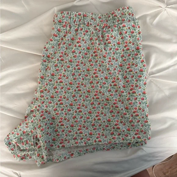 Roller Rabbit Pink and Green Floral pajamas - Picture 4 of 4